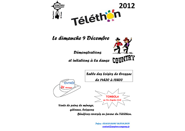 Affiche spectacle 9 decembre 2012